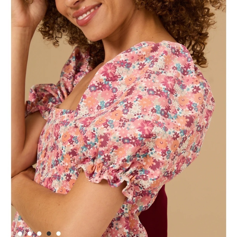 New with tags Altar’d state Eliana floral dress - Picture 3 of 4